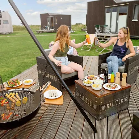 Tiny House Pioneer 18 Zur Meerseite - Tiny Village Harlesiel بيت للعطل *