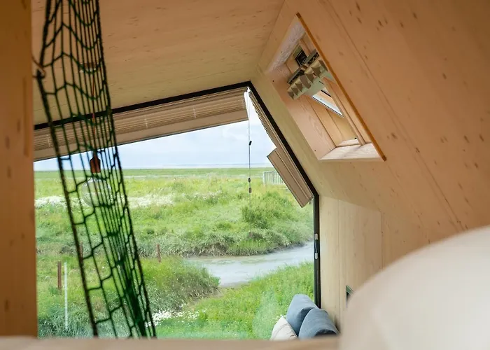Сasa de vacaciones Tiny House Pioneer 18 Zur Meerseite - Tiny Village Harlesiel *