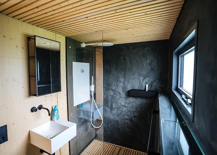 Nyaraló Tiny House Pioneer 18 Zur Meerseite - Tiny Village Harlesiel *