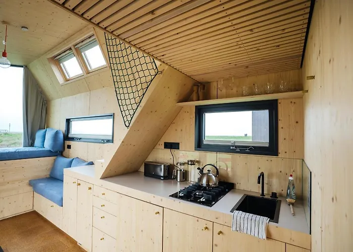 Tiny House Pioneer 18 Zur Meerseite - Tiny Village Harlesiel * Carolinensiel